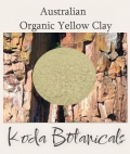 Organic Australian Clay - Yellow 60g